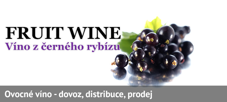 Ovocné víno - dovoz, distribuce, prodej